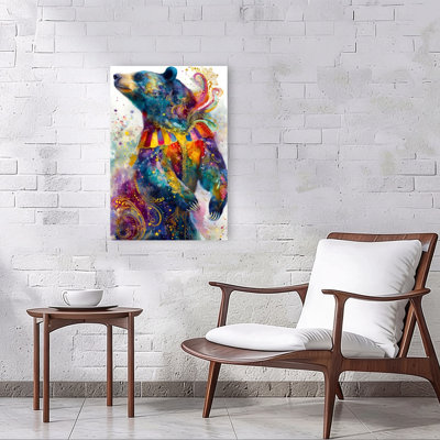 Ours aquarelle magique