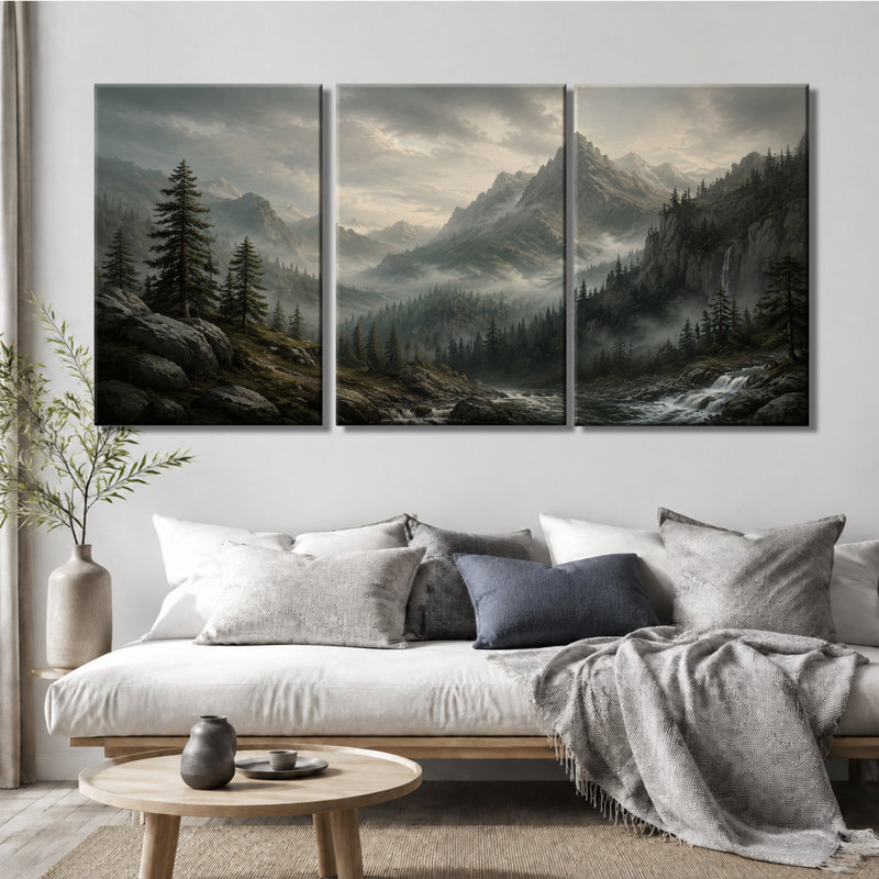 3 - Pieces, 28 * 40 pouces * 3