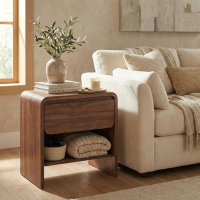 Rickie 1-Drawer End Table with Storage