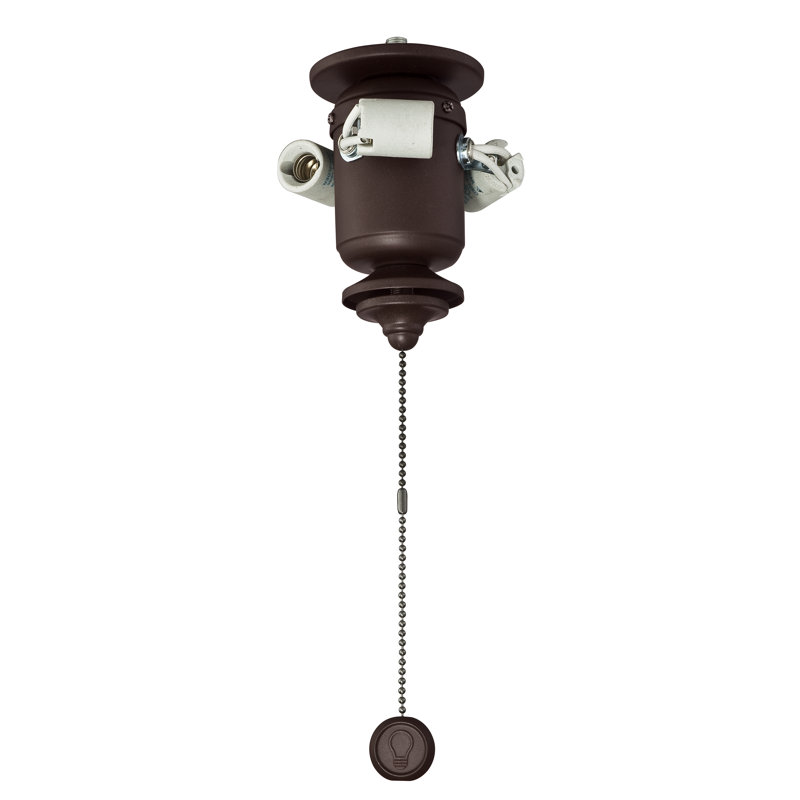 Ventilateur de plafond 3 lumières - Bronze huilé, Bronze huilé, bronze