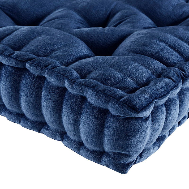 Poly Chenille Square Floor Pillow Cushion