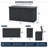 312 Gallon Water Resistant Steel Lockable Deck Box
