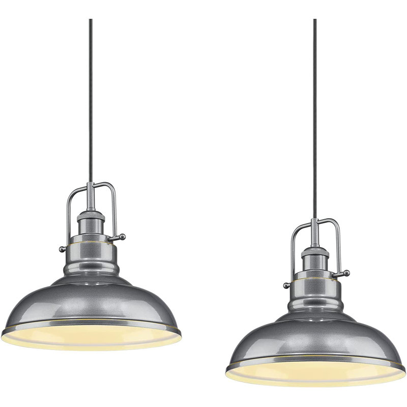 Tanaja 1 - Light Single Dome Pendant, Silver