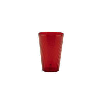 GET Gobelets en plastique incassables sans BPA Tahiti, 9 onces, rouge (ensemble de 4)
