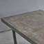 Aarvi 120 cm x 40 cm Concrete Bench with Black Metal Legs-1124191433-1093056625