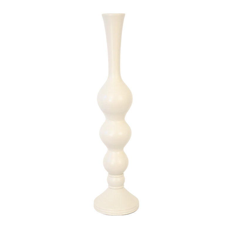 Vase à bulles - Bois clair, 21,5 po x l 5 po x P 5 po