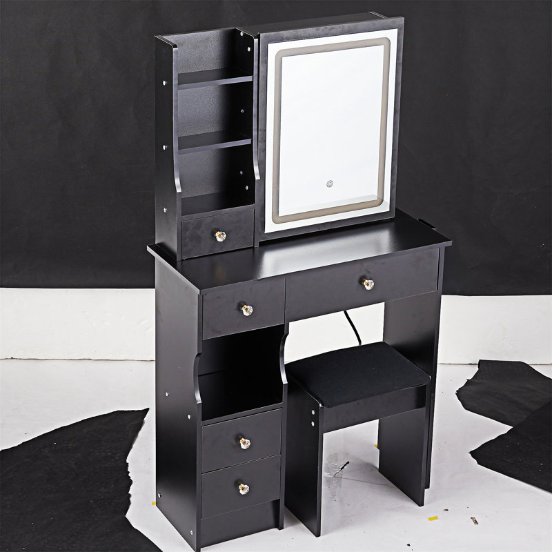 Makeup Vanity Table Set