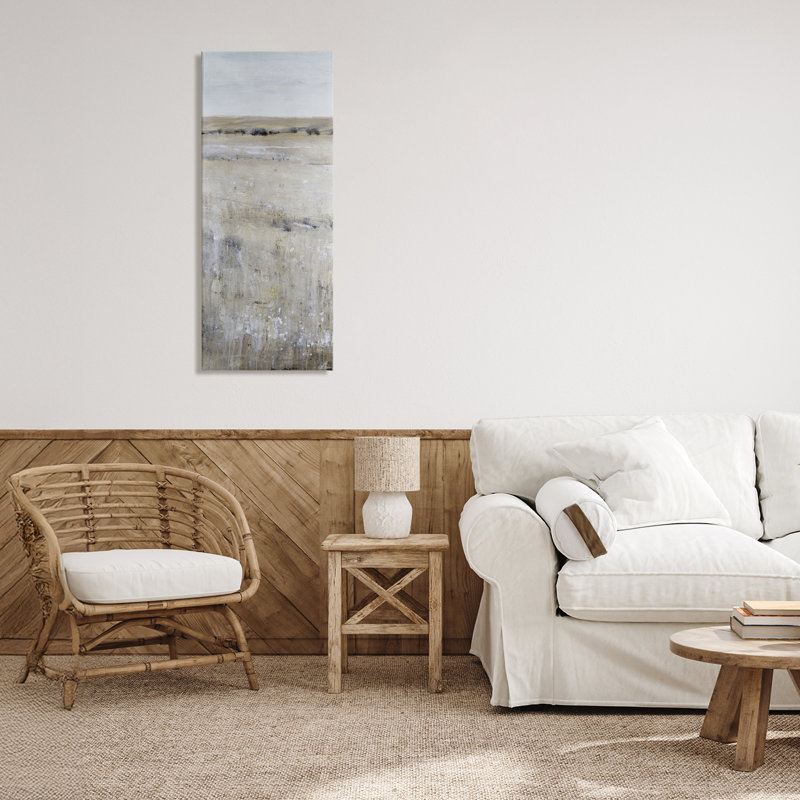 «Wild Pasture Abstraction Canvas», conception de Tim Ottoole, H 40 po x l 17 po