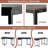 Tacconi Metal Base Computer Desk-1148301744