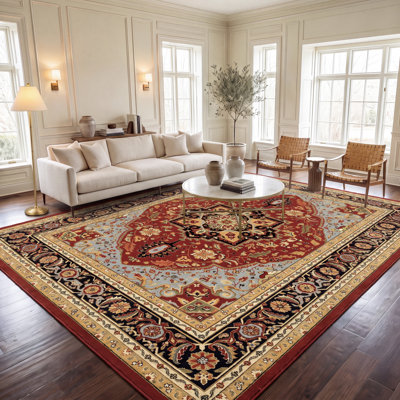 Tapis oriental ivoire / rouge Klose