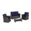 Ensemble de mobilier d'extérieur 4 pièces Modern-989627379