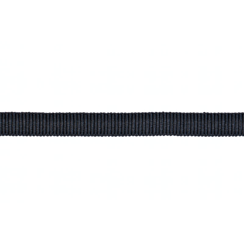 Narrow Faille Tape, Black
