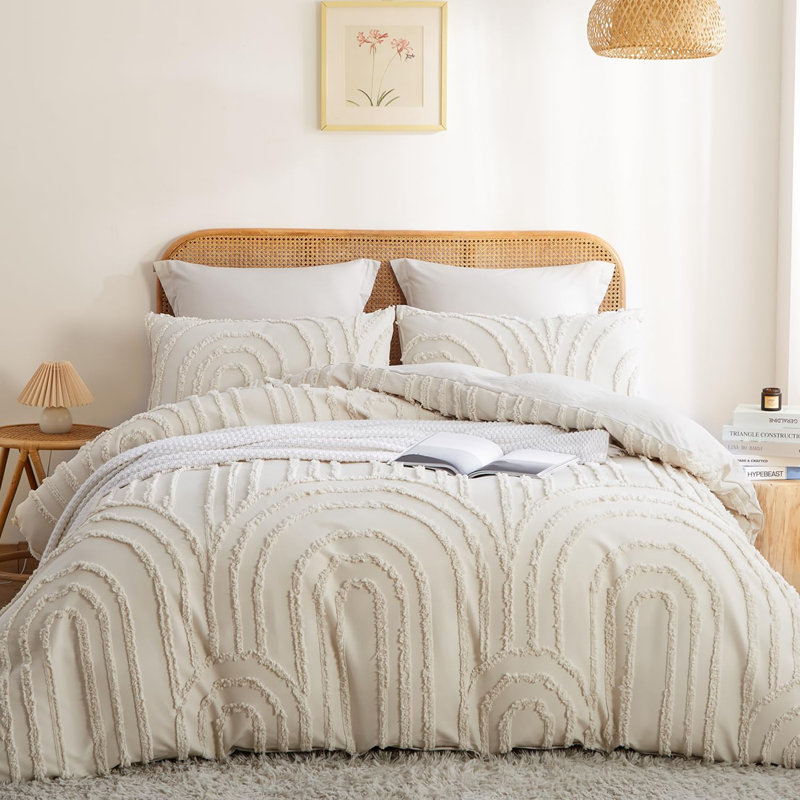 Ensemble de housse de couette Nayoroom SJT-CRGX, Housse de couette grand et 2 taies d'oreiller stan