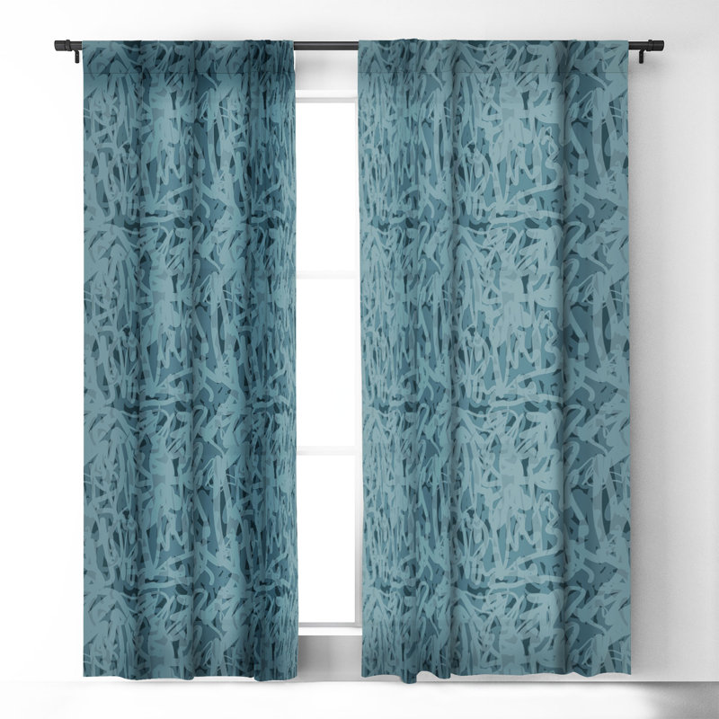 Mareike Boehmer Scandinavian Elegance Cord 1 1pc Blackout Window Curtain Panel