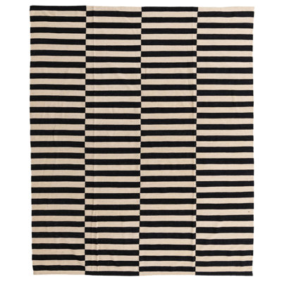 Tapis noir et blanc Jessen