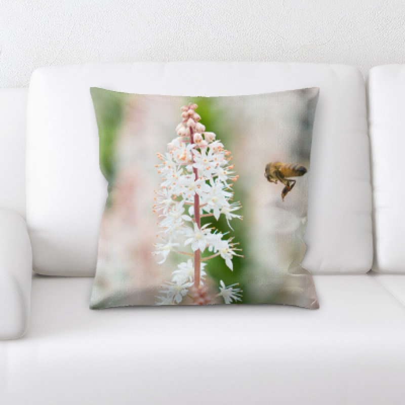 Microsuede Throw Pillow