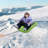 Sledding Snowboard For Winter Fun-122049769