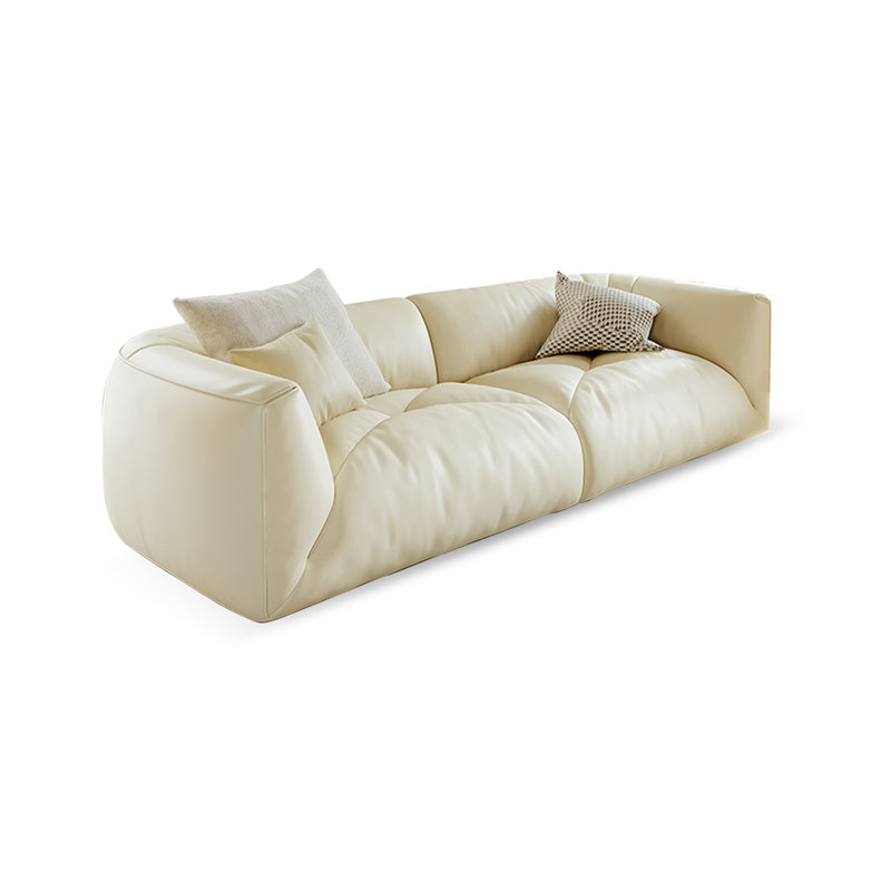 Canapé modulaire blanc, L 110,24 po