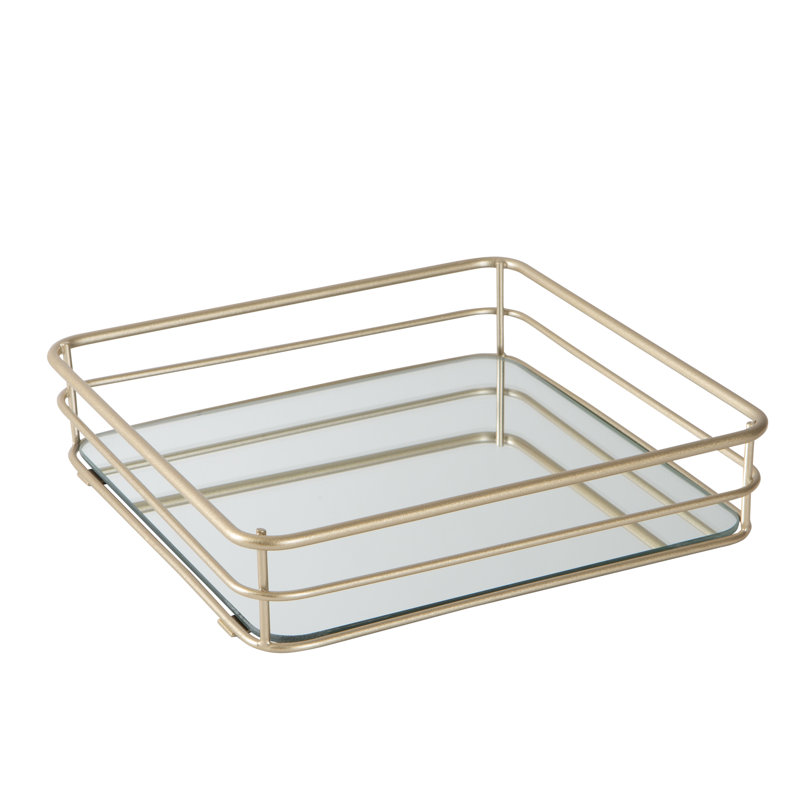 Limoges Tray, Satin Gold