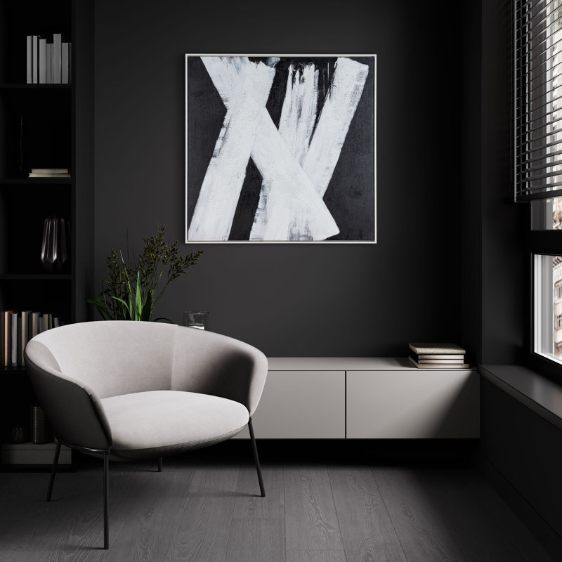 Intersecting Dimensions, Hand Painted Canvas
