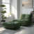 Mélange de polyester vert sélectionné