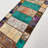 Modern Wool Patchwork Runner Rug, 30.3x85.4 Inch Blue Rug