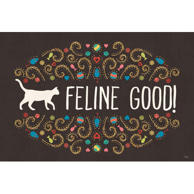 «Otomi Cats I» par Véronique Charron, reproduction