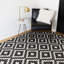 Tapis d'intérieur / extérieur brun à tissage plat Boucher-1888638742