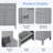 24" Single Vanity With Ceramic Sink, Drawers, Adjustable Inner Shelf And Rack-769685012-769685014