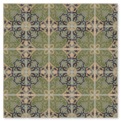 Rumba Primavera 8" x 8" Patterned Wall & Floor Tile