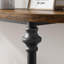 Console de 43,3 po / table d'entrée avec rangement, canapé à 2 niveaux avec structure en métal et panneau de fibres à densité moyenne, table de canapé derrière-394639934