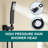 Topcraft 10-Inch Ceiling-Mounted Rain Shower System With Handheld Showerhead