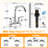 Centerset 2-Handle Bathroom Sink Faucet With Drain Assembly-110240597