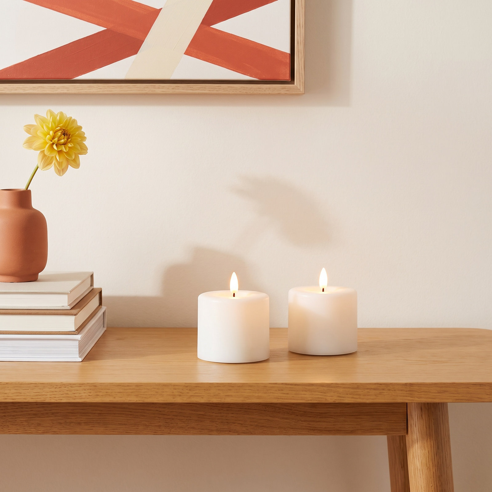Realistic Flame LED Tealight Candle Set