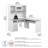 Shelonda Adjustable Height L-Shaped Computer Desk-108134213-108134212