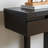 Entryway Hallway Console Table With One Drawer One Shelf Wooden Leg Frame Handleless Design