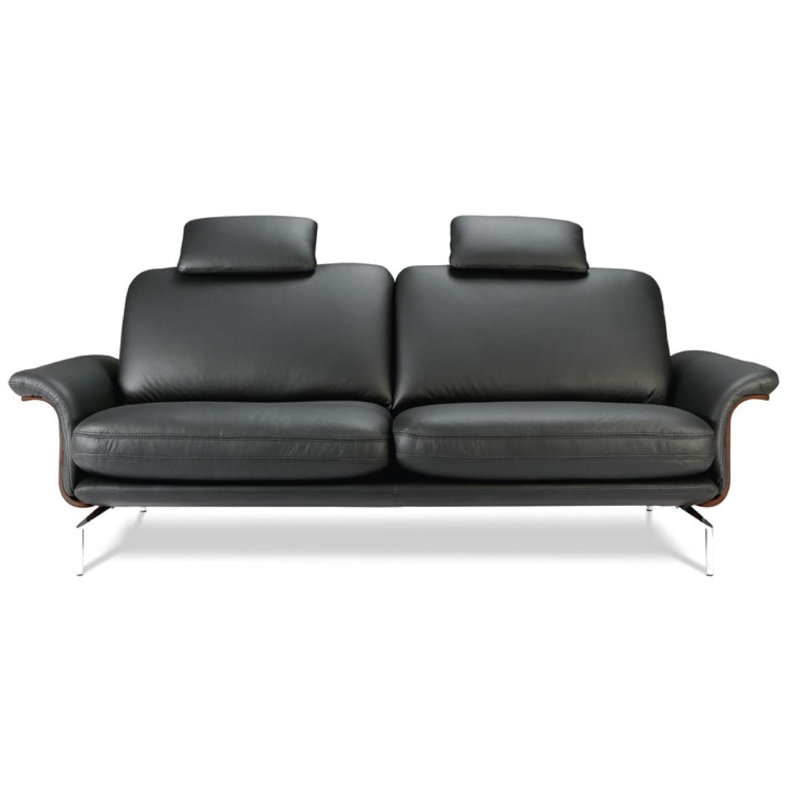 Shalisa Genuine Leather Sofa, 3