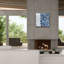  «Cobalt Garden 3» par Chariklia Zarris, art mural sur toile, 26 po x 26 po-824078187