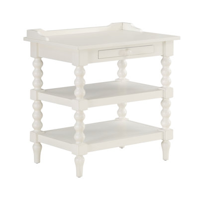 Aria Antique White Nightstand (Only Nightstand)