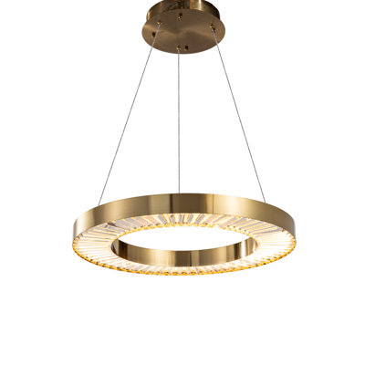 Lustre halo à DEL 1 lumière Newburn