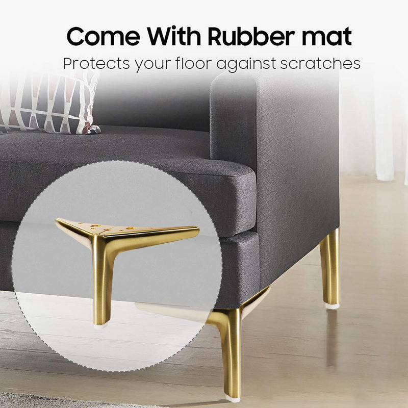 Acrylic Leg, Gold