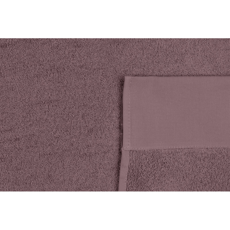 Ensemble de serviettes de bain de qualité supérieure, marron et brun, 19,7 x 35,4 pouces | 100% coton, 16,9 oz / m², motif brodé | Lavable à la machine à 104 ° F, doux et absorbant pour la salle de bain ou la cuisine