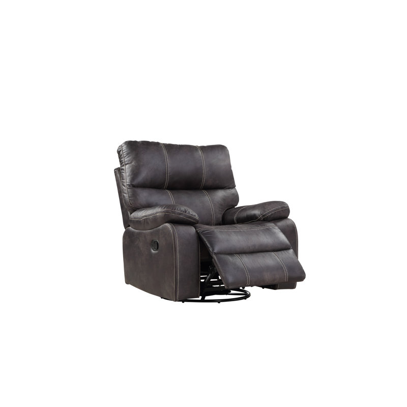 Fauteuil inclinable manuel standard de 39 po de largeur Houghtaling, gris