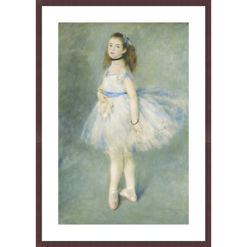 «The Dancer» par Pierre-Auguste Renoir, impression giclée encadrée, H 41,5 po x l 29,48 po