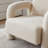 33.46'' 1-seater Ergonomic Sherpa Sofa – Upgraded Fabric, Solid Wood Frame & Curved Armrests For Small Spaces-571899944