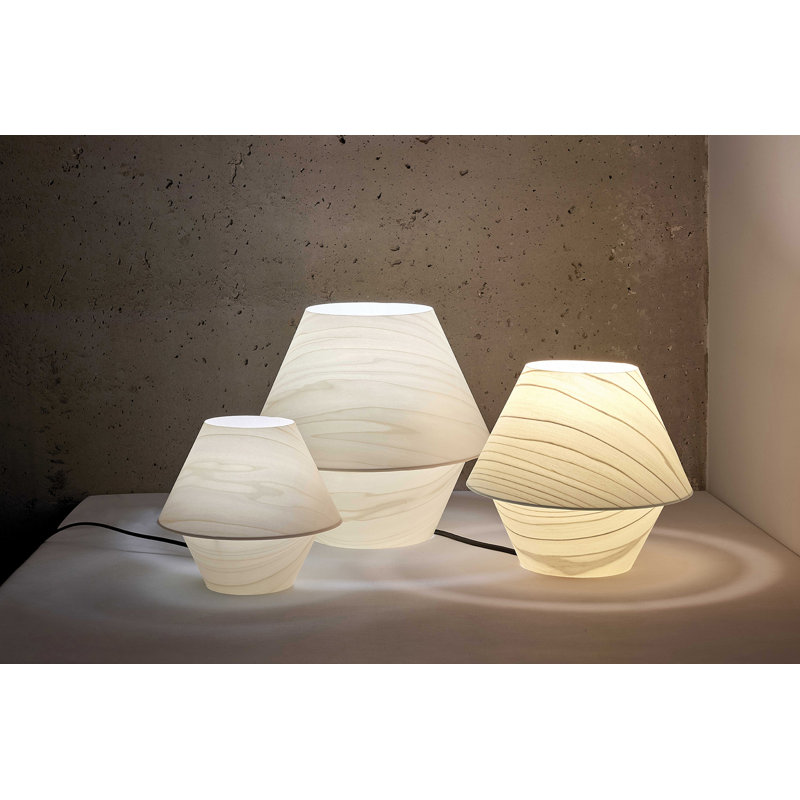 Hotel Simple Table Lamp, 8.9" Dia., Natural White, Non-Dimmable