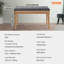 Fabric Upholstered Bench