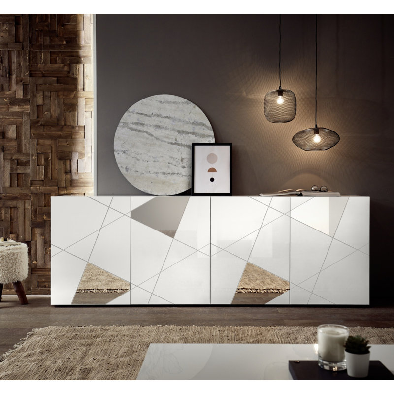 Aveli 241cm Sideboard, White
