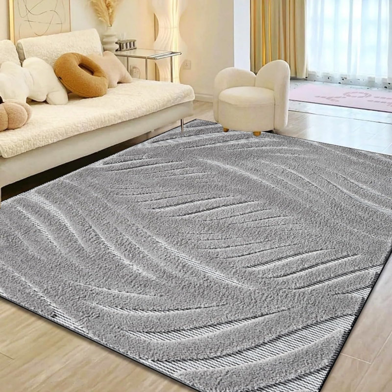 Geometric Machine Tufted 170cm X 120cm Area Rug