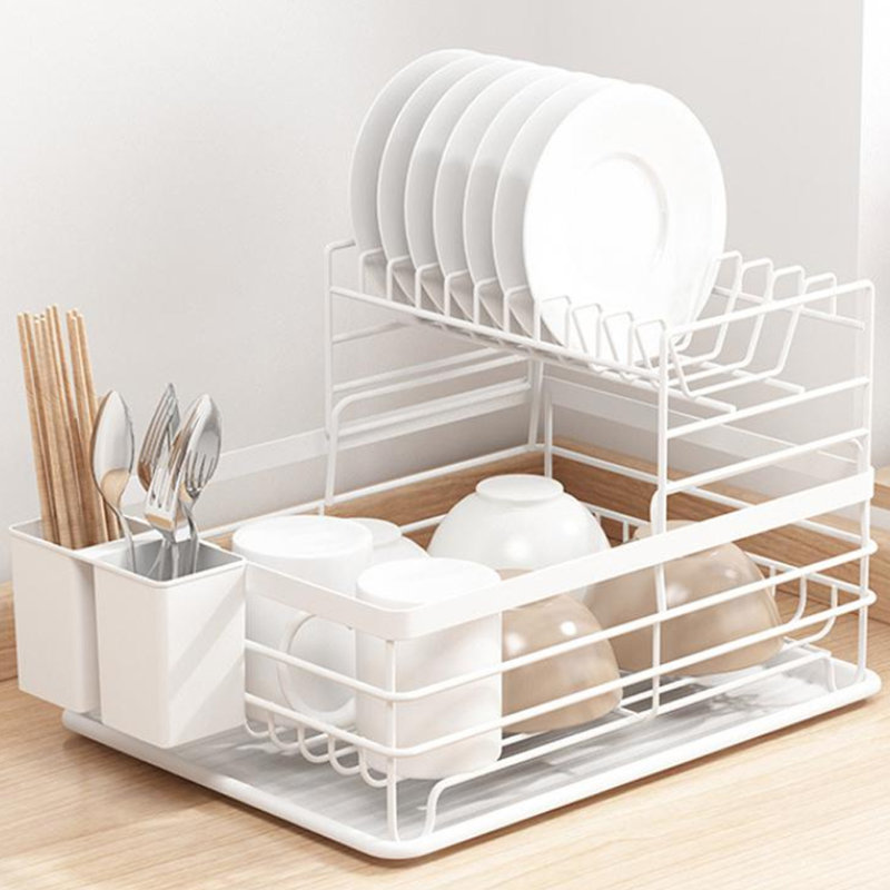 Bramblett Rinse Basket, White